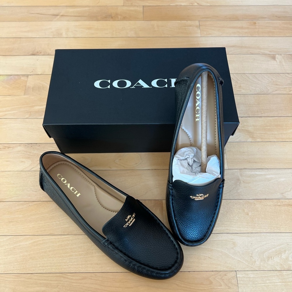 Coach Women's Black Loafers